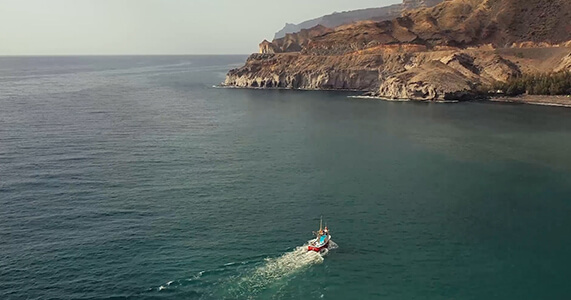 Playa de Veneguera, Gran Canaria, Hiszpania